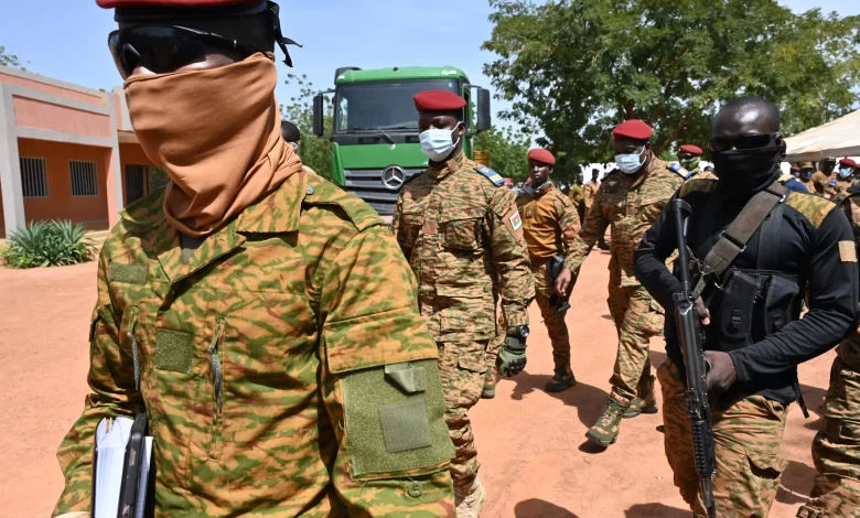 des soldats burkinabè